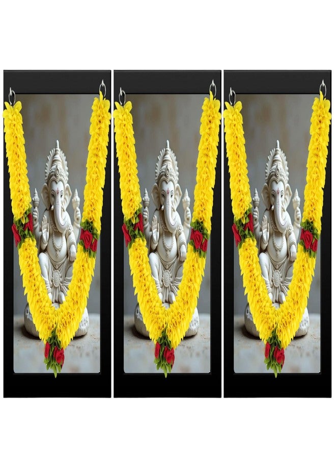 Veltic- Pack of Three Half Meter Garland-Lemon Yellow VE51LY - Image 1